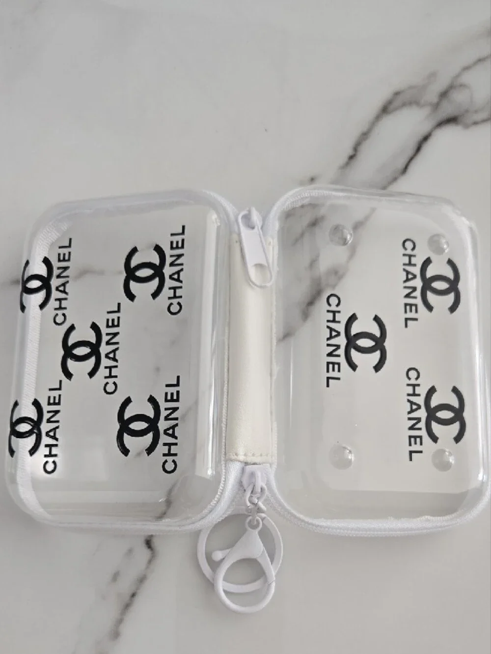 Mini Clear Card & Key Holder